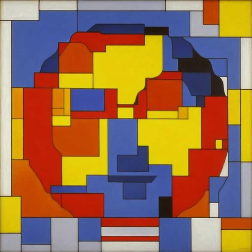 1930 - Composition with Red Blue and Yellow - Piet Mondrian